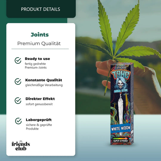 T9HC Aromastick – White Widow Joint (1.3g) USP