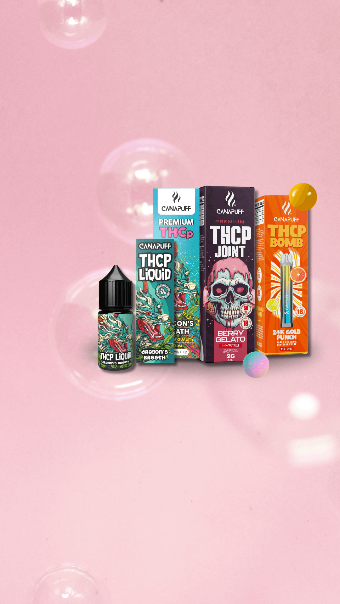 HHC THCp toate produsele HHCfriends