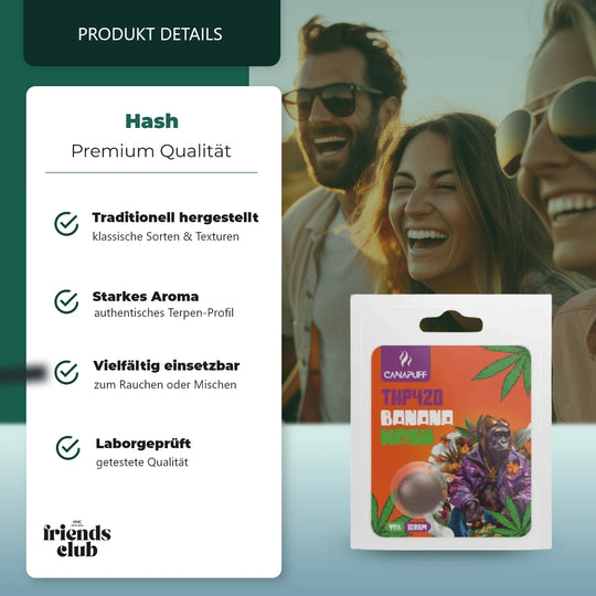 THP420 Hașiș Banana 1g-Smagro GmbH